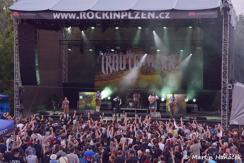 Rock In Plzeň: Harlej, Horkýže slíže a Trautenberk rozdováděli západočeské fanoušky