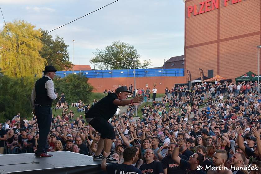 Rock In Plzeň: Harlej, Horkýže slíže a Trautenberk rozdováděli západočeské fanoušky