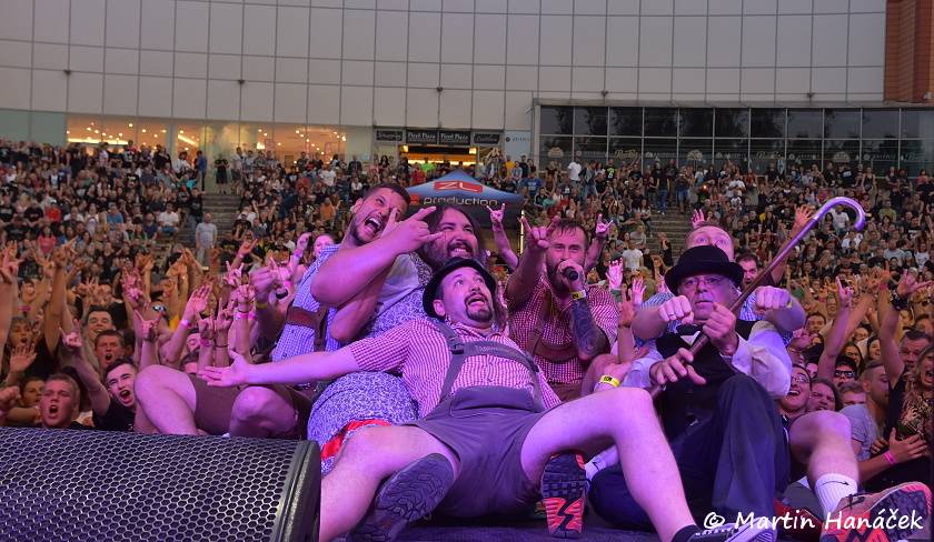 Rock In Plzeň: Harlej, Horkýže slíže a Trautenberk rozdováděli západočeské fanoušky