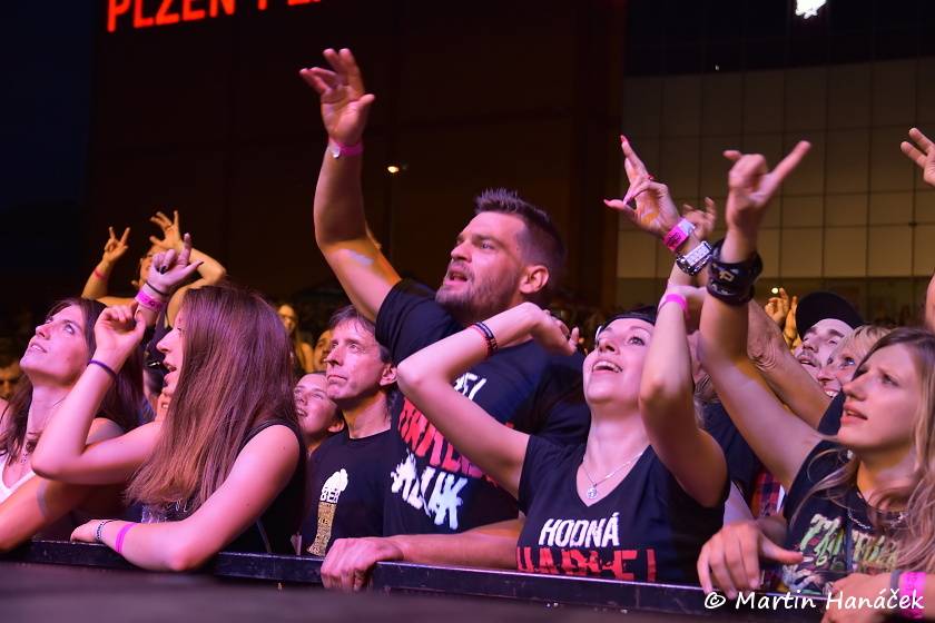 Rock In Plzeň: Harlej, Horkýže slíže a Trautenberk rozdováděli západočeské fanoušky