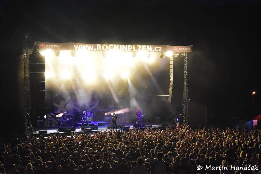 Rock In Plzeň: Harlej, Horkýže slíže a Trautenberk rozdováděli západočeské fanoušky