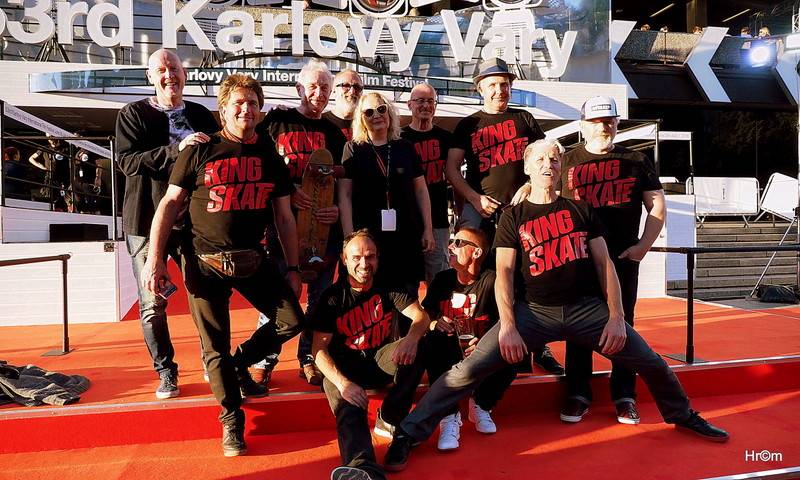 Skateři obsadili Karlovy Vary: Mezinárodní filmový festival nabídl světovou premiéru snímku King Skate