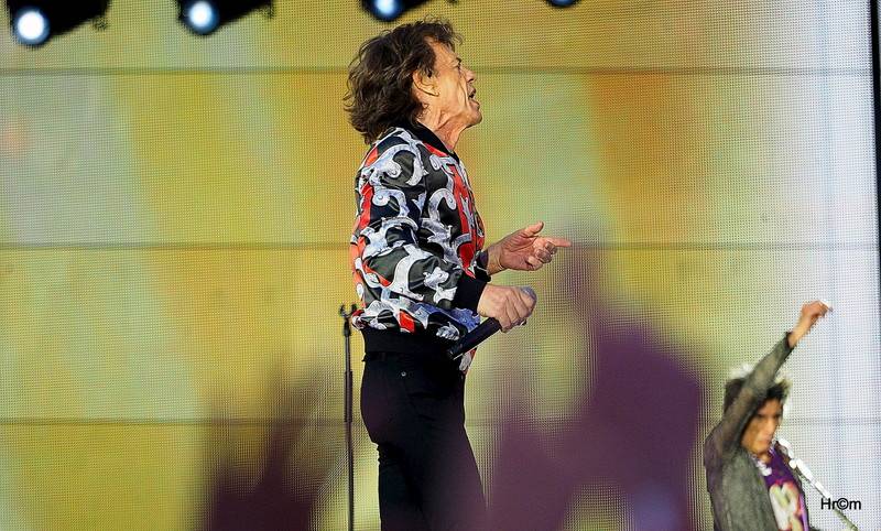 Rockový svátek v Letňanech: Rolling Stones hráli pro 50 tisíc lidí