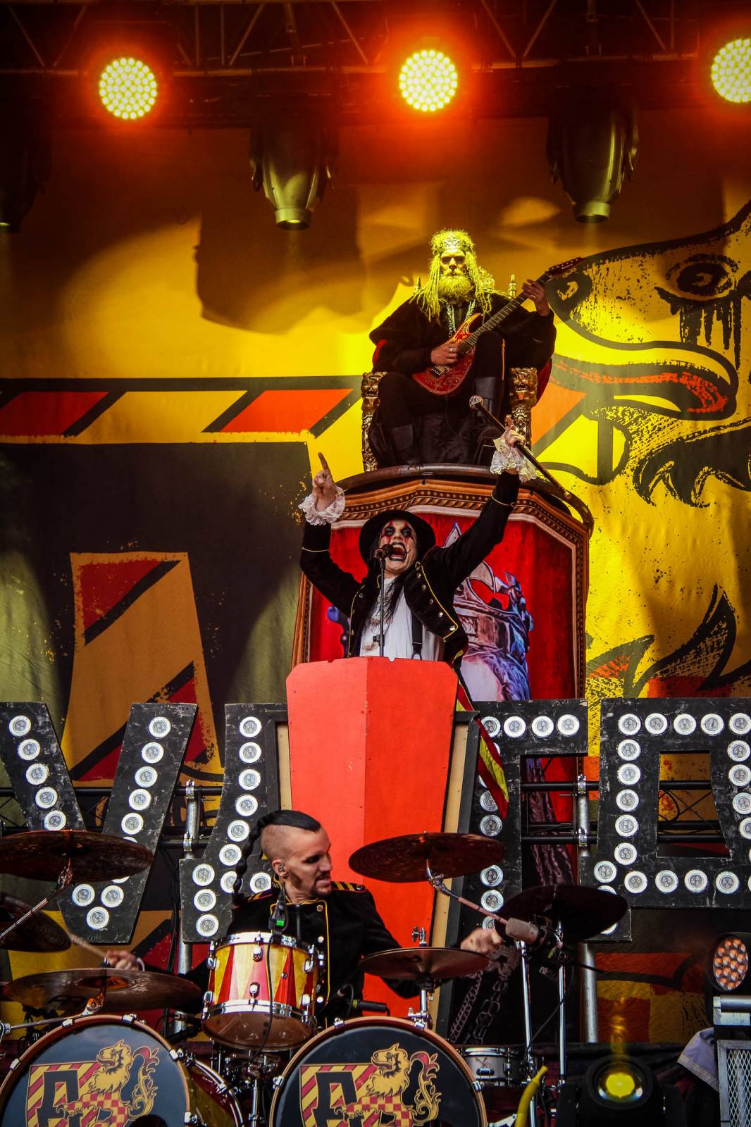 Masters Of Rock přivítal další hvězdy: Lordi strašili svými převleky, Avatar přivezl metalový cirkus