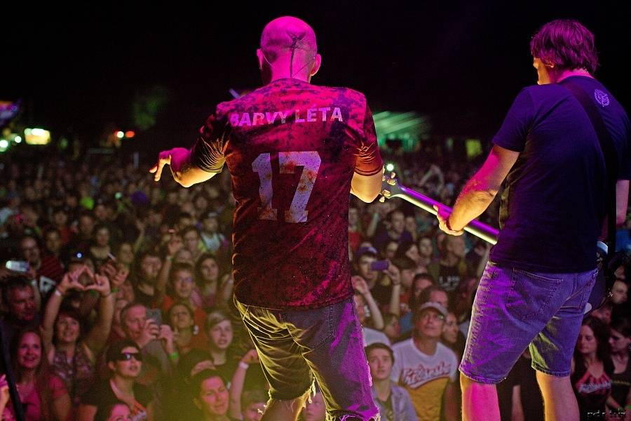 Barvy léta v Poděbradech: Fanoušky těšili Tři sestry, Wohnout i Vypsaná Fixa