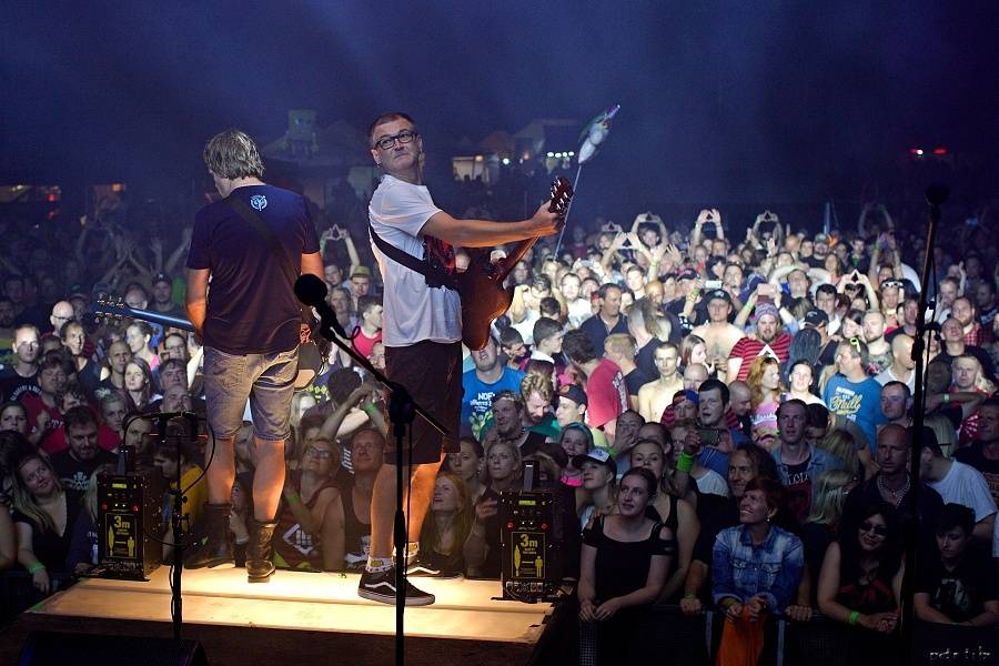 Barvy léta v Poděbradech: Fanoušky těšili Tři sestry, Wohnout i Vypsaná Fixa