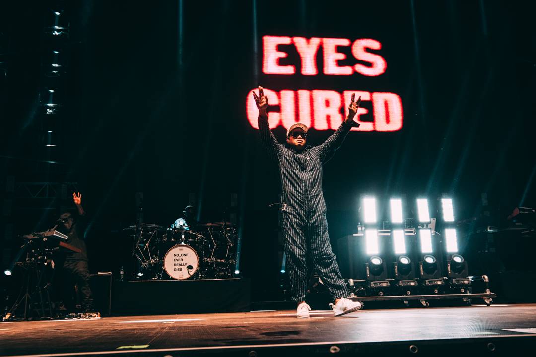 Propršený první den Colours Of Ostrava roztančili N.E.R.D. s Pharrellem Williamsem