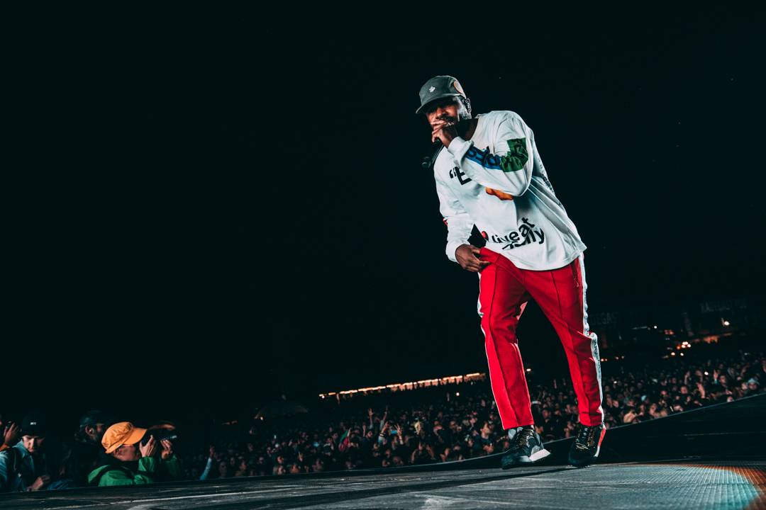 Propršený první den Colours Of Ostrava roztančili N.E.R.D. s Pharrellem Williamsem