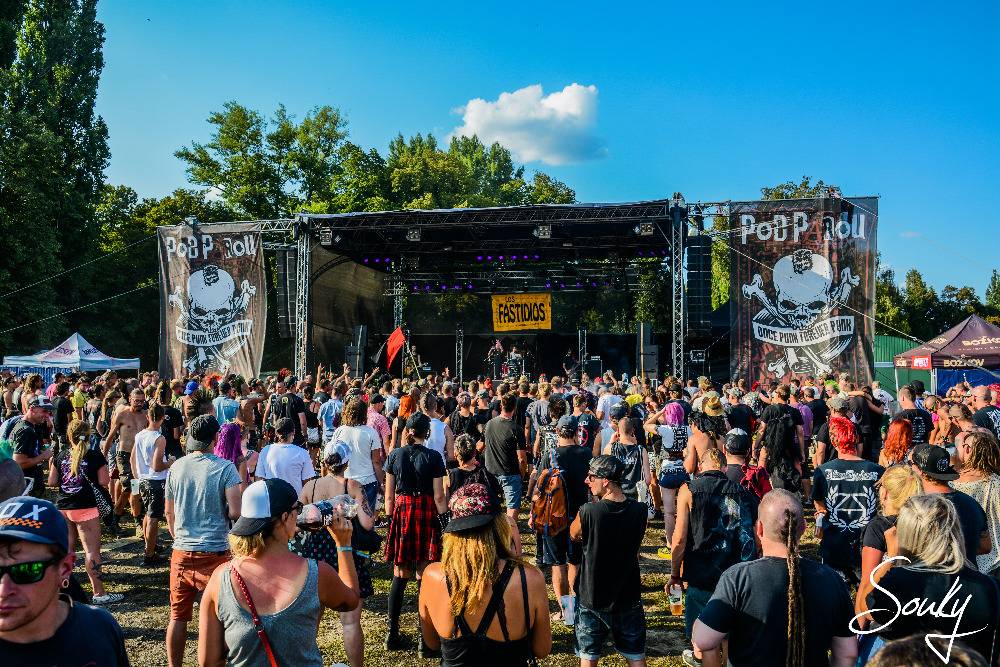 Punková jízda Pod Parou: Ve Vyškově řádili Marky Ramone z Ramones, Agnostic Front i Plexis