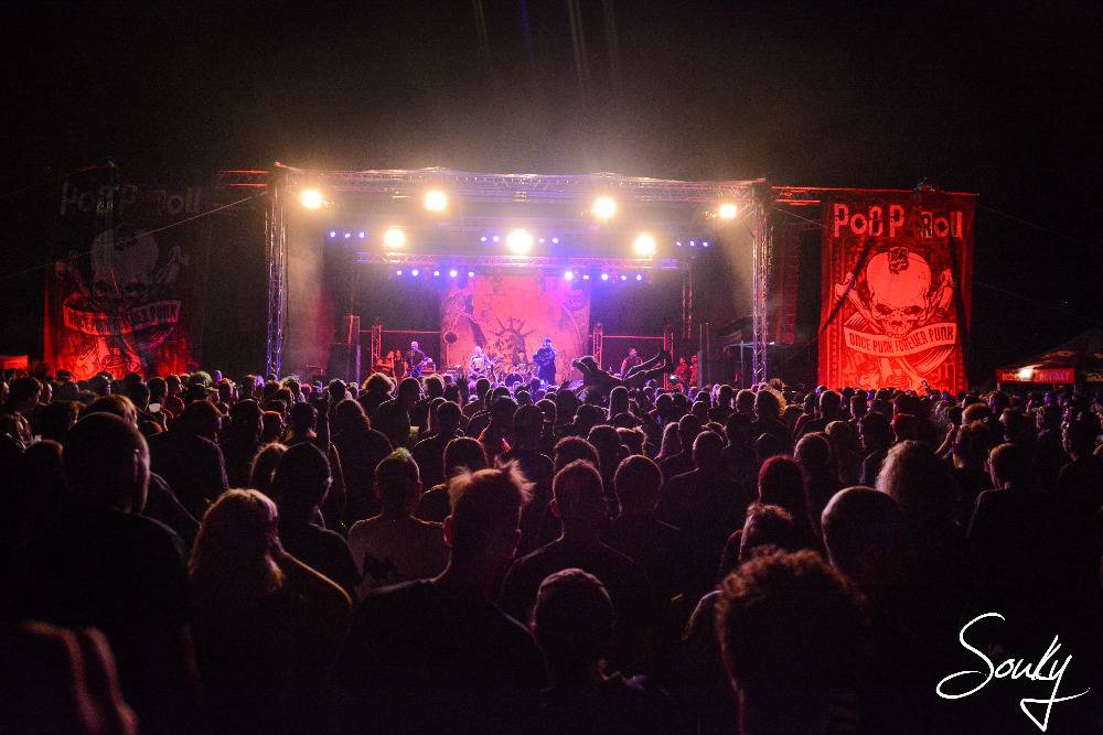 Punková jízda Pod Parou: Ve Vyškově řádili Marky Ramone z Ramones, Agnostic Front i Plexis