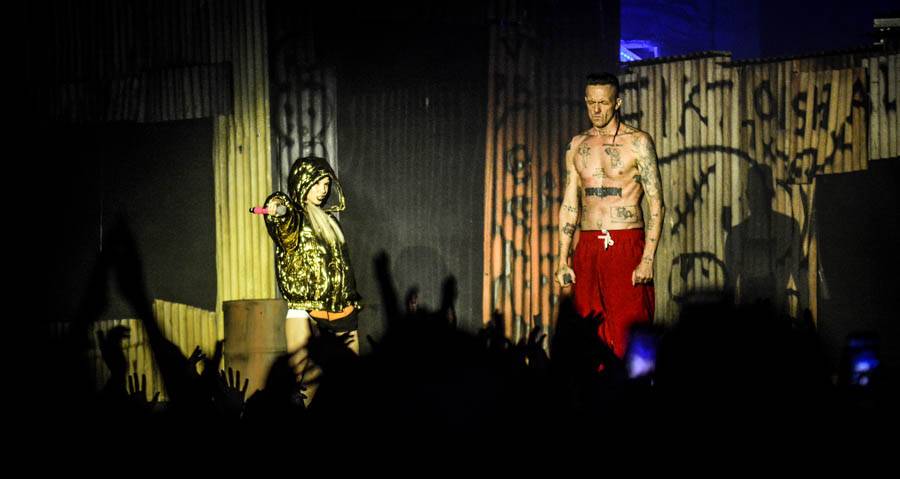 Excentričtí Die Antwoord provokovali na pražském Výstavišti