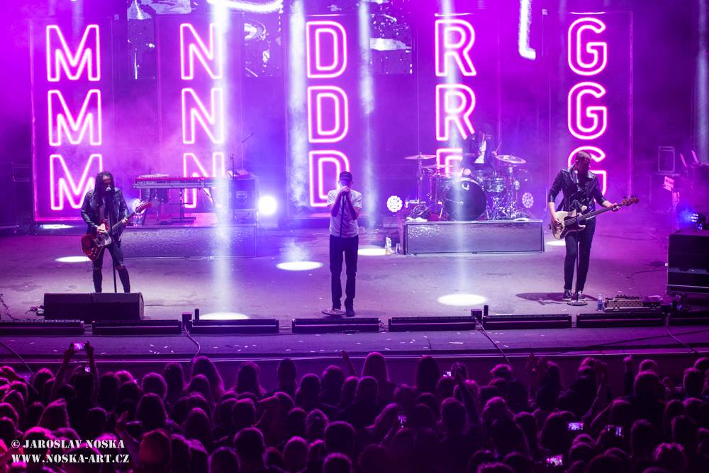 Radiofest v Ústí nad Labem: Finále programu obstarali Jelen a Mandrage s pompézní show 