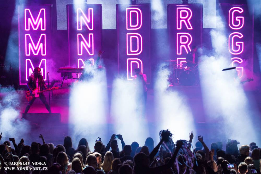 Radiofest v Ústí nad Labem: Finále programu obstarali Jelen a Mandrage s pompézní show 