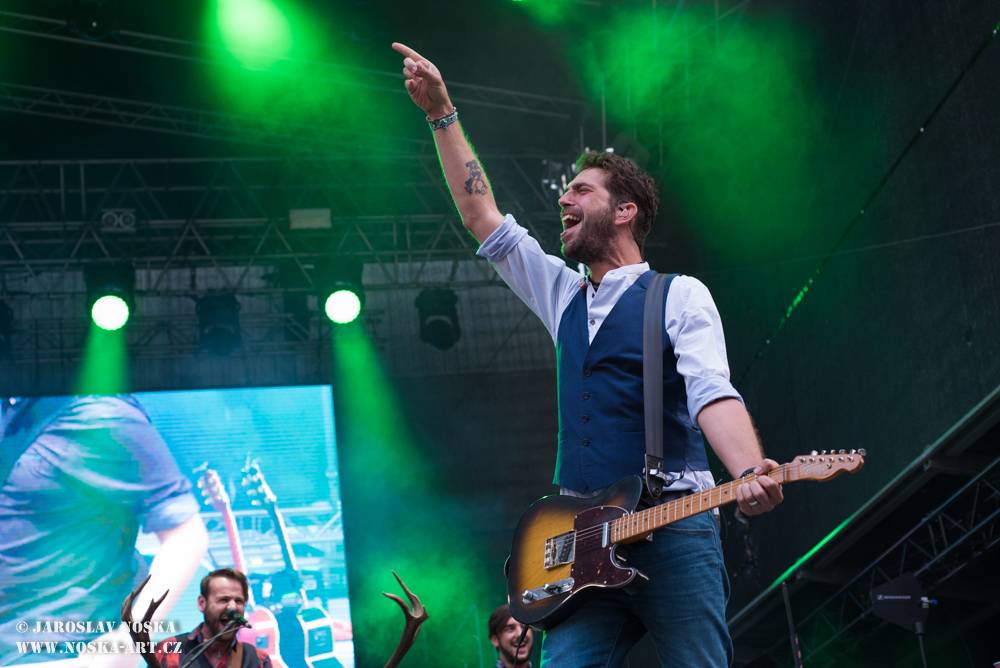 Radiofest v Ústí nad Labem: Finále programu obstarali Jelen a Mandrage s pompézní show 