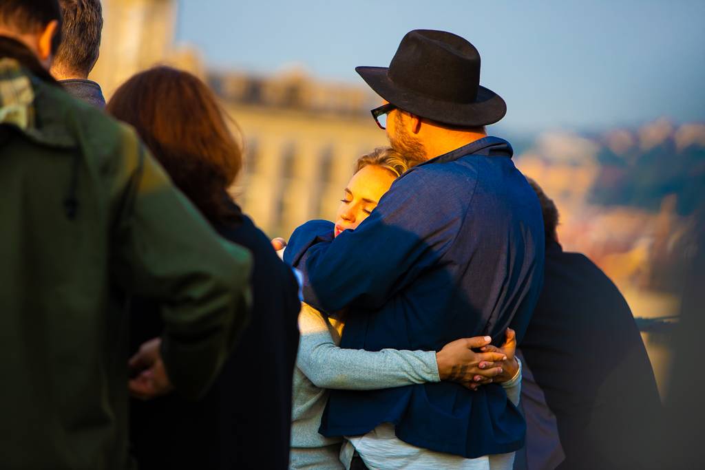 Dan Bárta a En.Dru vítali na střeše Lucerny východ slunce