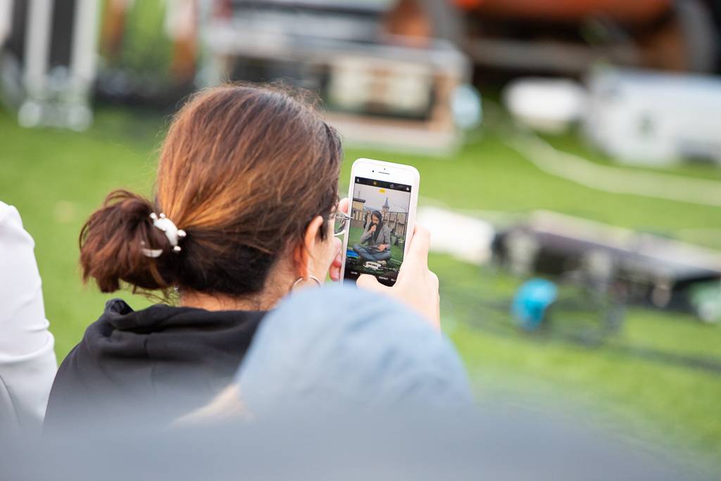 Dan Bárta a En.Dru vítali na střeše Lucerny východ slunce