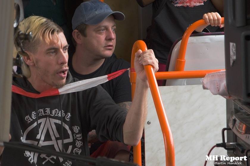 Plzní jezdila punková tramvaj: S.A.S. hráli pro nemocnou Kačenku