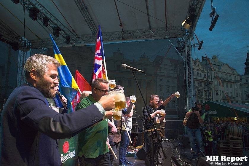 Plzeň žila pivem a hudbou. Na Pilsner festu vystoupili Barbora Poláková, Žlutý pes, Anna K. nebo Pipes and Pints