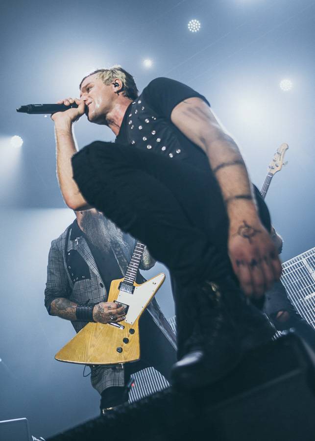 Kanadská invaze v Praze: Divocí Three Days Grace div nezbořili halu