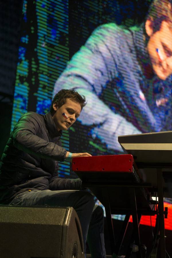 Sto let republiky v Praze slavili Kapitán Demo, Laco Deczi i PSH