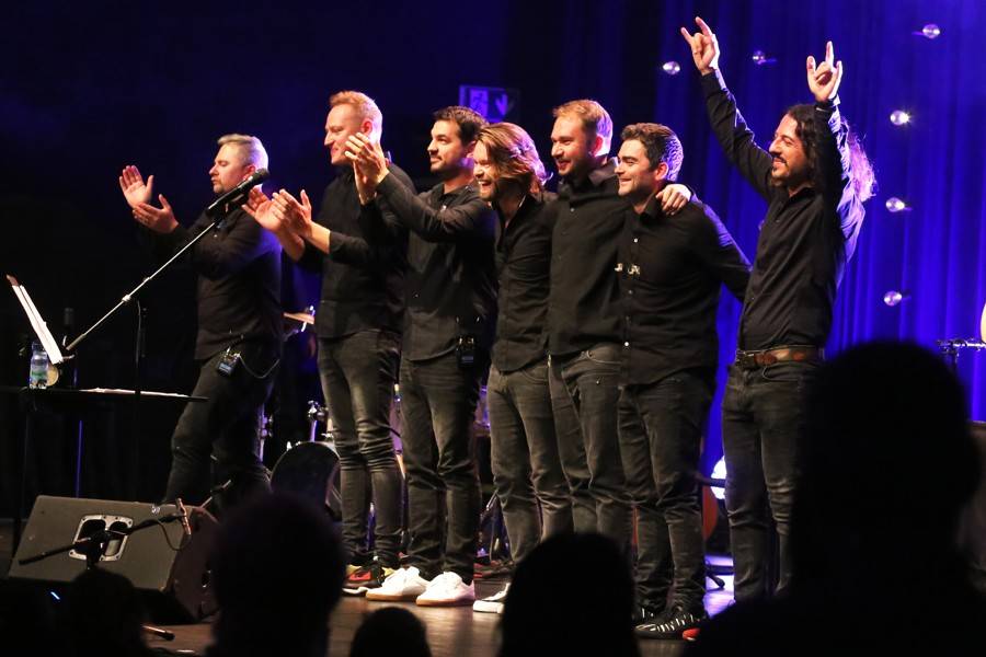 Kryštof v brněnském Sonu hrál, zpíval i odpovídal na zvídavé dotazy. Ty nejlepší odměnil