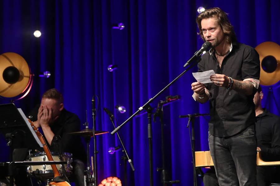 Kryštof v brněnském Sonu hrál, zpíval i odpovídal na zvídavé dotazy. Ty nejlepší odměnil