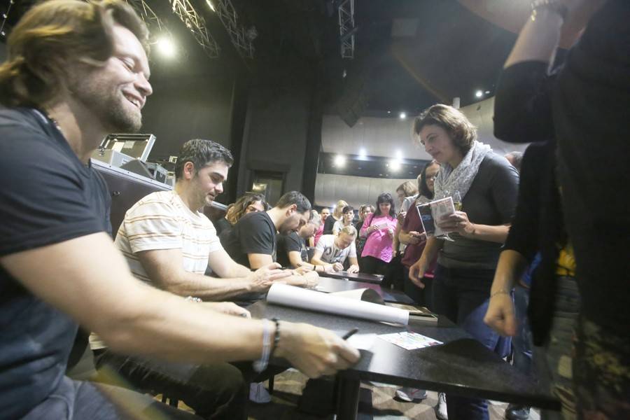 Kryštof v brněnském Sonu hrál, zpíval i odpovídal na zvídavé dotazy. Ty nejlepší odměnil