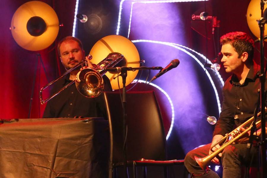 Kryštof v brněnském Sonu hrál, zpíval i odpovídal na zvídavé dotazy. Ty nejlepší odměnil