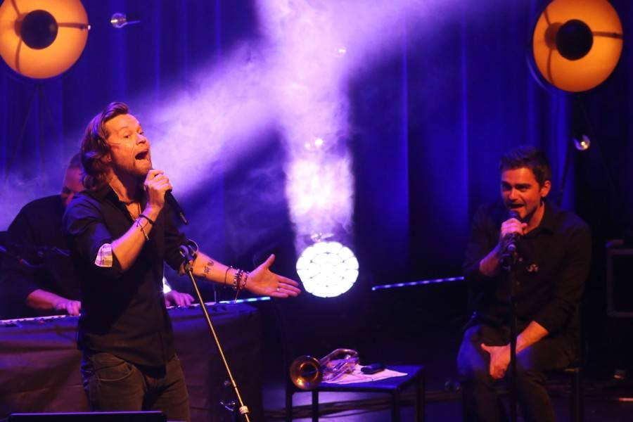 Kryštof v brněnském Sonu hrál, zpíval i odpovídal na zvídavé dotazy. Ty nejlepší odměnil