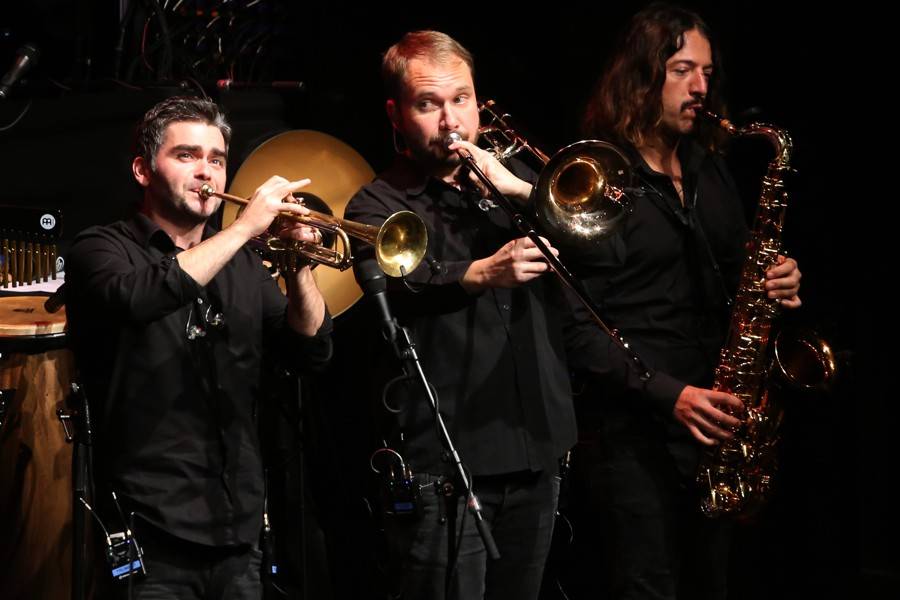 Kryštof v brněnském Sonu hrál, zpíval i odpovídal na zvídavé dotazy. Ty nejlepší odměnil