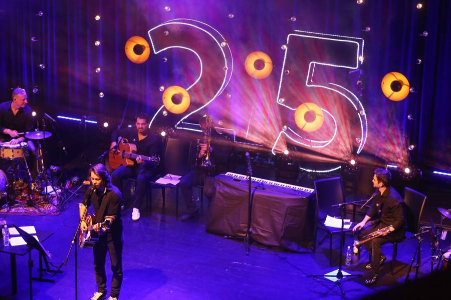 Kryštof v brněnském Sonu hrál, zpíval i odpovídal na zvídavé dotazy. Ty nejlepší odměnil