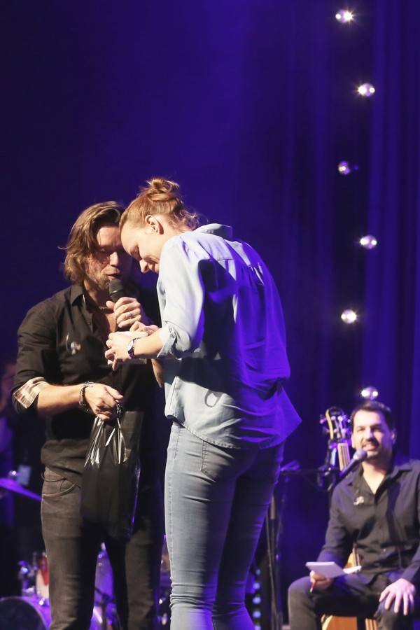 Kryštof v brněnském Sonu hrál, zpíval i odpovídal na zvídavé dotazy. Ty nejlepší odměnil