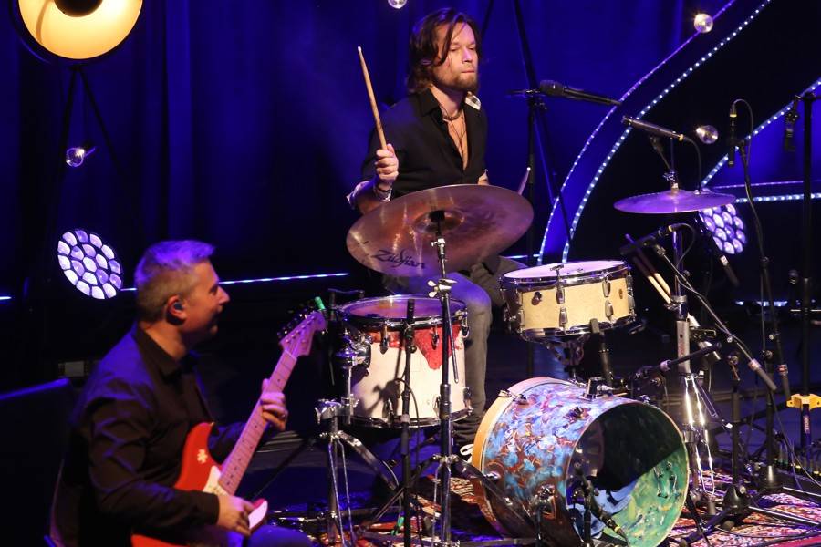 Kryštof v brněnském Sonu hrál, zpíval i odpovídal na zvídavé dotazy. Ty nejlepší odměnil