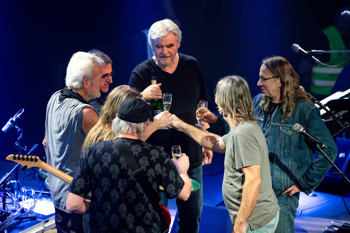 Progres 2 oslavili v Lucerna Music Baru padesát let. Představili i novou desku, kterou vydali po osmadvaceti letech