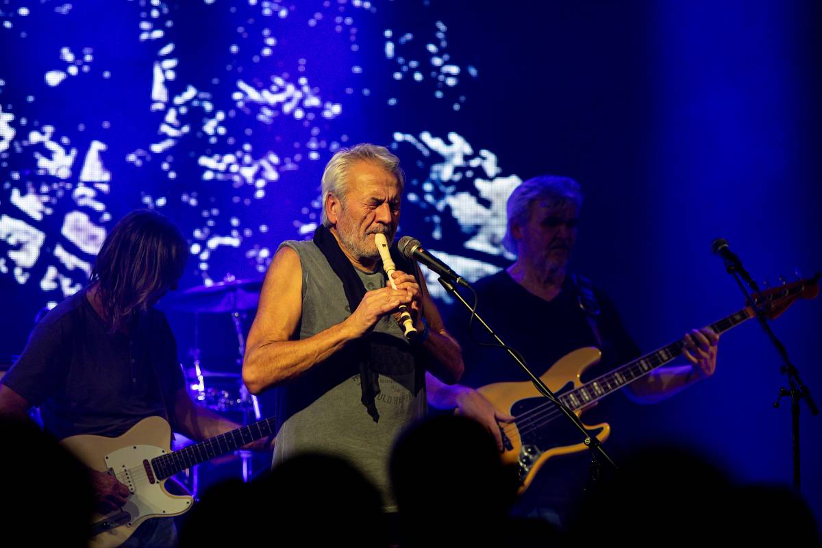 Progres 2 oslavili v Lucerna Music Baru padesát let. Představili i novou desku, kterou vydali po osmadvaceti letech