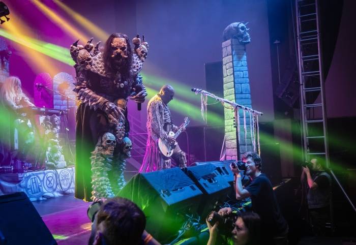 V pardubickém Ideonu řádili démoni, Lordi se loučili s českými fanoušky