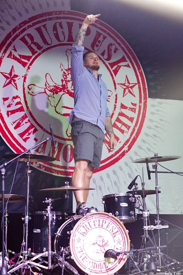 Krucipüsk strhl fanoušky v Českých Budějovicích