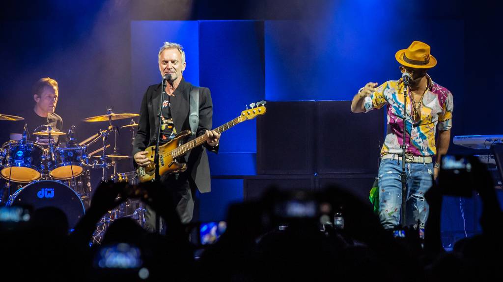 Forum Karlín vidělo neobvyklé spojení: Se Stingem pobíhal na pódiu reggaeman Shaggy