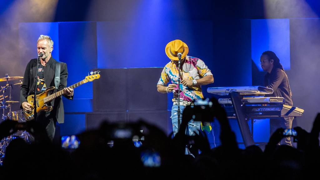 Forum Karlín vidělo neobvyklé spojení: Se Stingem pobíhal na pódiu reggaeman Shaggy