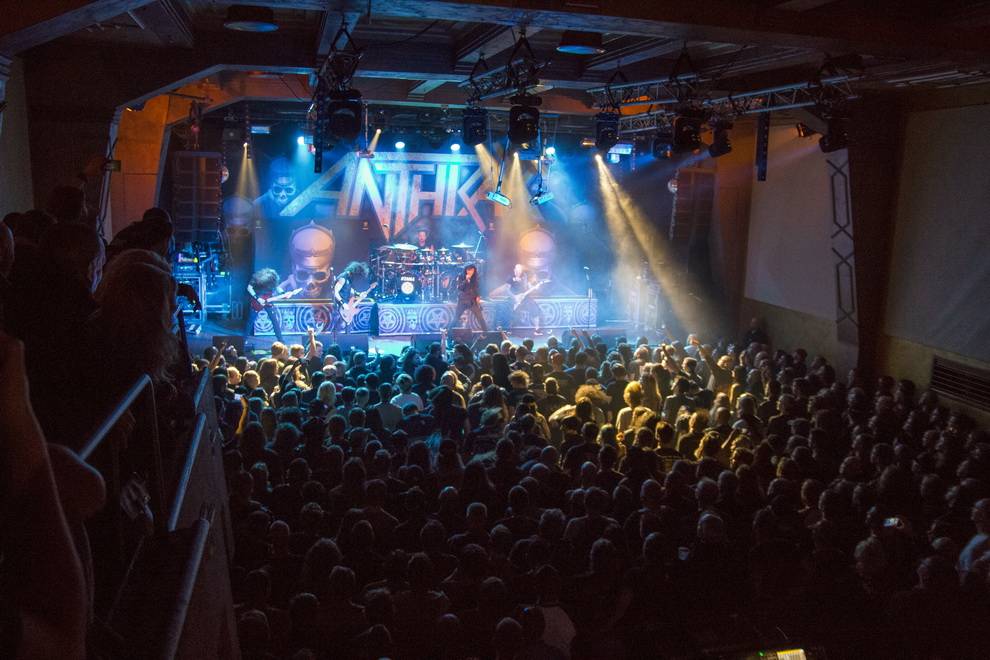 Anthrax v Roxy stvrdili příslušnost k velké čtyřce thrash metalu