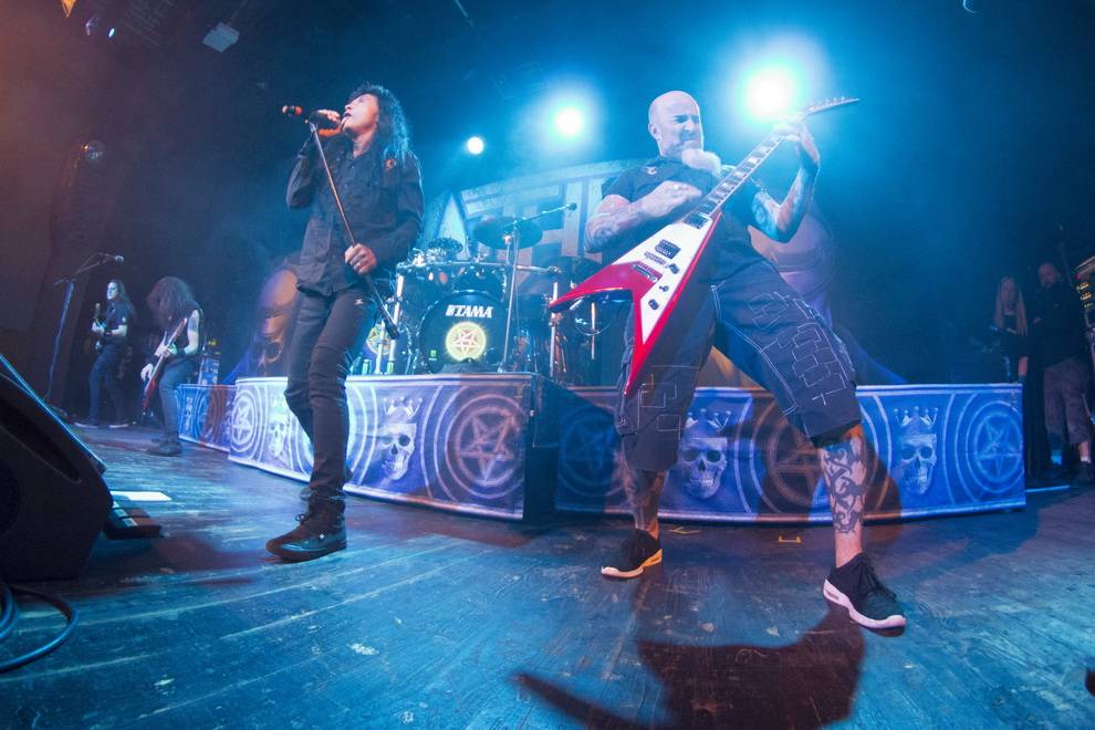 Anthrax v Roxy stvrdili příslušnost k velké čtyřce thrash metalu