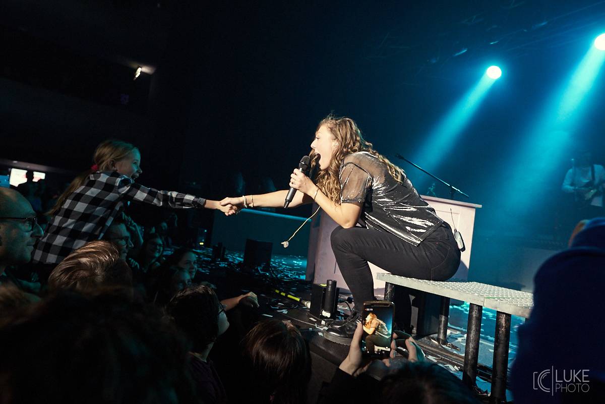 Lenny si podmanila brněnské Sono. Fanouškům zazpívala přímo uprostřed sálu