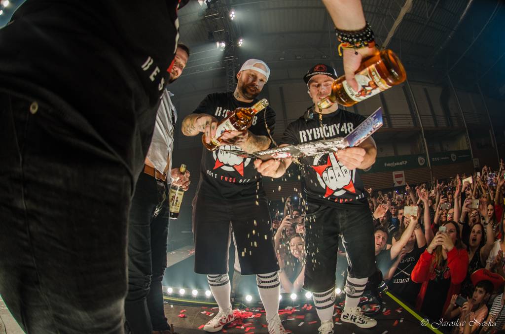 Rybičky 48 odehráli v Brně svůj zatím největší koncert. Před pěti tisíci lidmi křtili novou desku