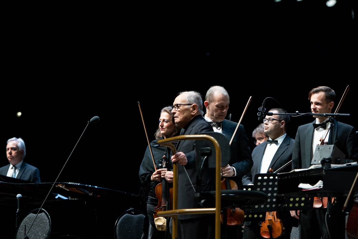 Ennio Morricone slavil ve vyprodané O2 areně devadesátiny