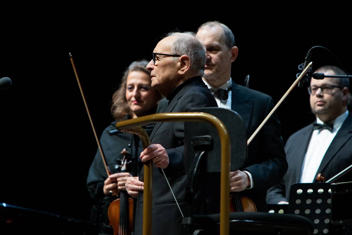 Ennio Morricone slavil ve vyprodané O2 areně devadesátiny