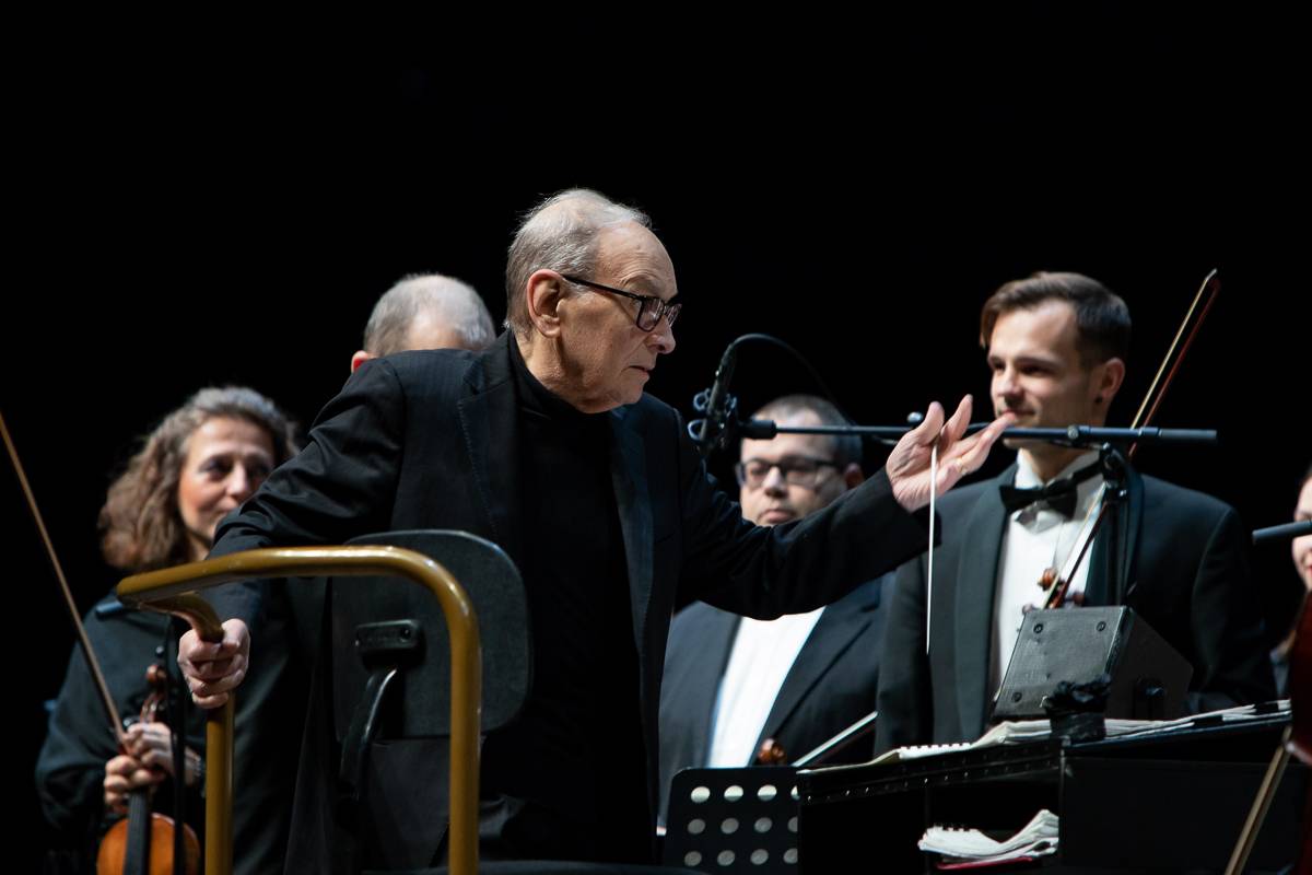 Ennio Morricone slavil ve vyprodané O2 areně devadesátiny