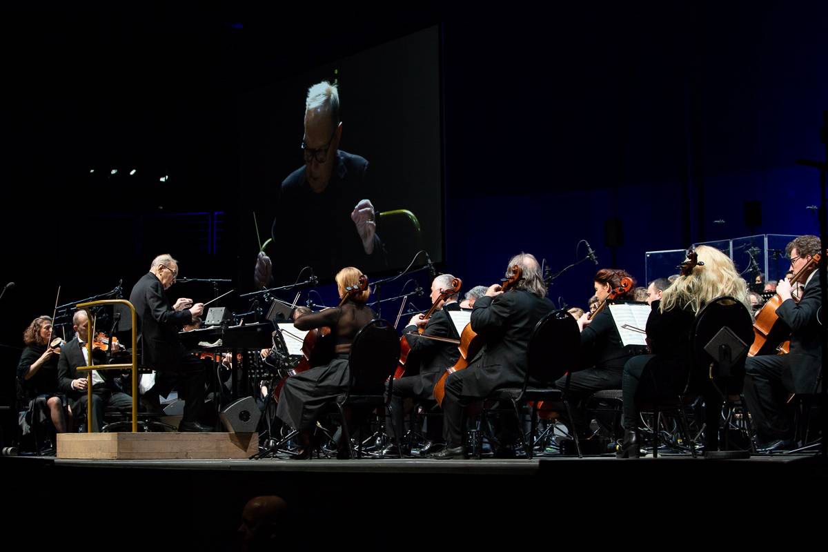Ennio Morricone slavil ve vyprodané O2 areně devadesátiny