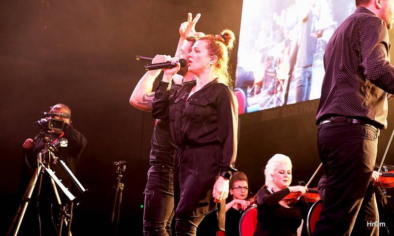 Rocksymphony v Brně spojila rockové evergreeny s orchestrem. Zpívali Noid a Marta Jandová