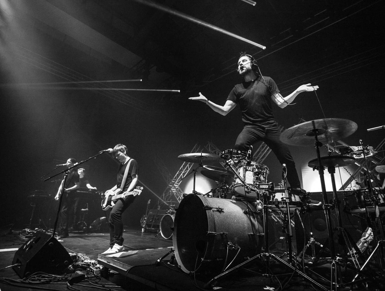 Tata Bojs v Plzni oslnili světelnou show i hity nasbíranými za třicet let kariéry