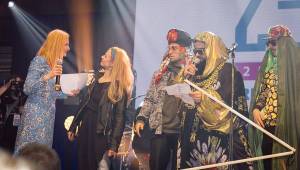 Předávání cen Žebřík: Na pódium si pro sošky chodili Barbora Poláková, Anna K. nebo The Silver Spoons